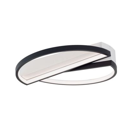 Dimbare LED Plafondlamp OLGA LED/28W/230V zwart/wit