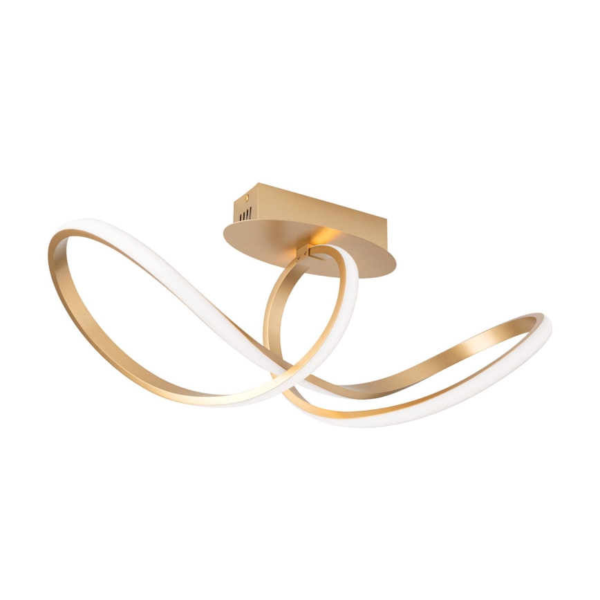 Dimbare LED bevestigde hanglamp CIRCUS LED/30W/230V goud