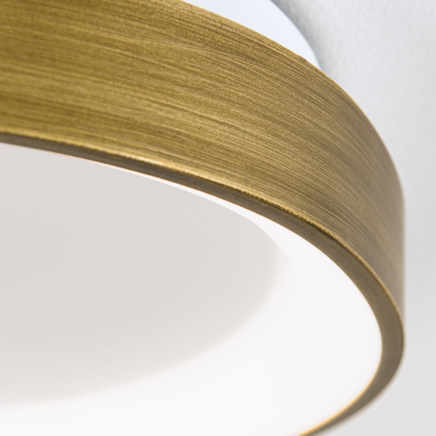LED Plafondlamp CHARLIE LED/35W/230V diameter 45 cm goud