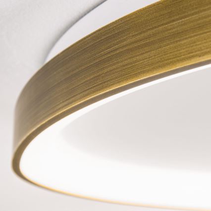 LED Plafondlamp CHARLIE LED/48W/230V diameter 65 cm goud