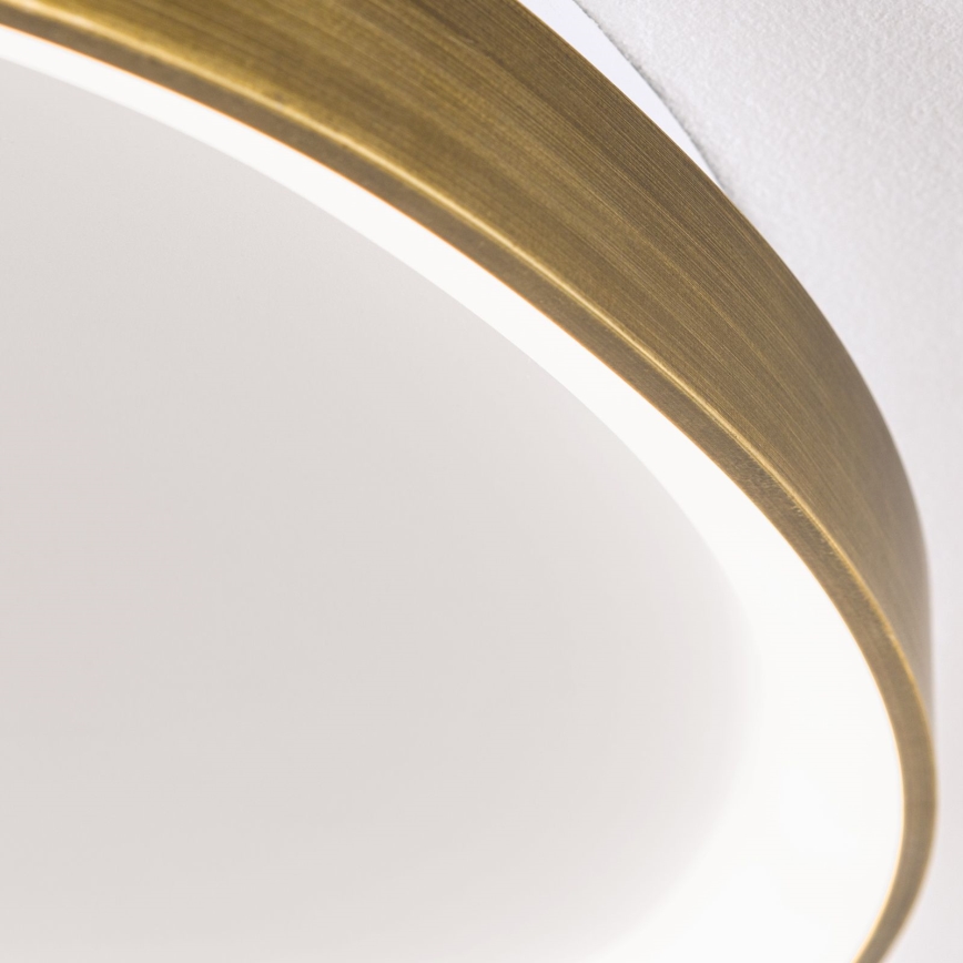 LED Plafondlamp CHARLIE LED/48W/230V diameter 65 cm goud