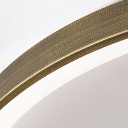 LED Plafondlamp CHARLIE LED/72W/230V diameter 80 cm goud