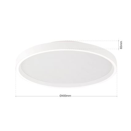 Dimbare LED Plafondlamp MASCA LED/36W/230V 2700/3350/4000K diameter 40 cm wit