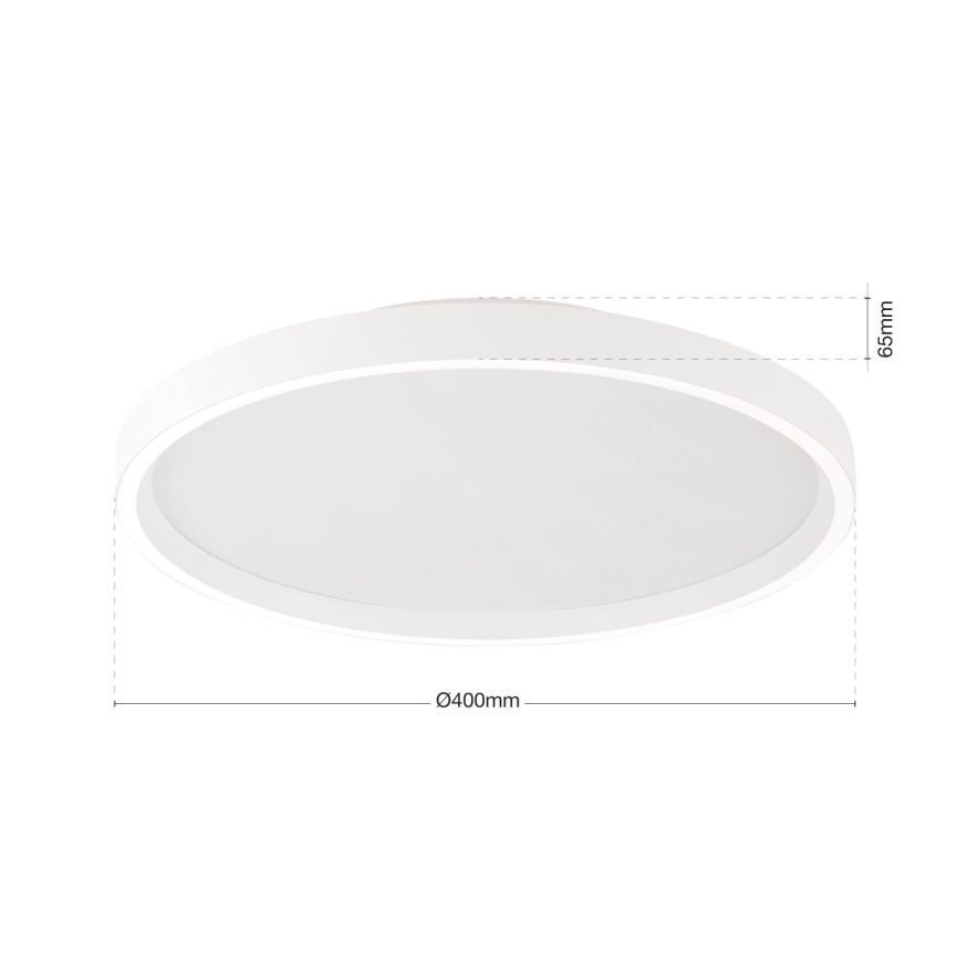 Dimbare LED Plafondlamp MASCA LED/36W/230V 2700/3350/4000K diameter 40 cm wit