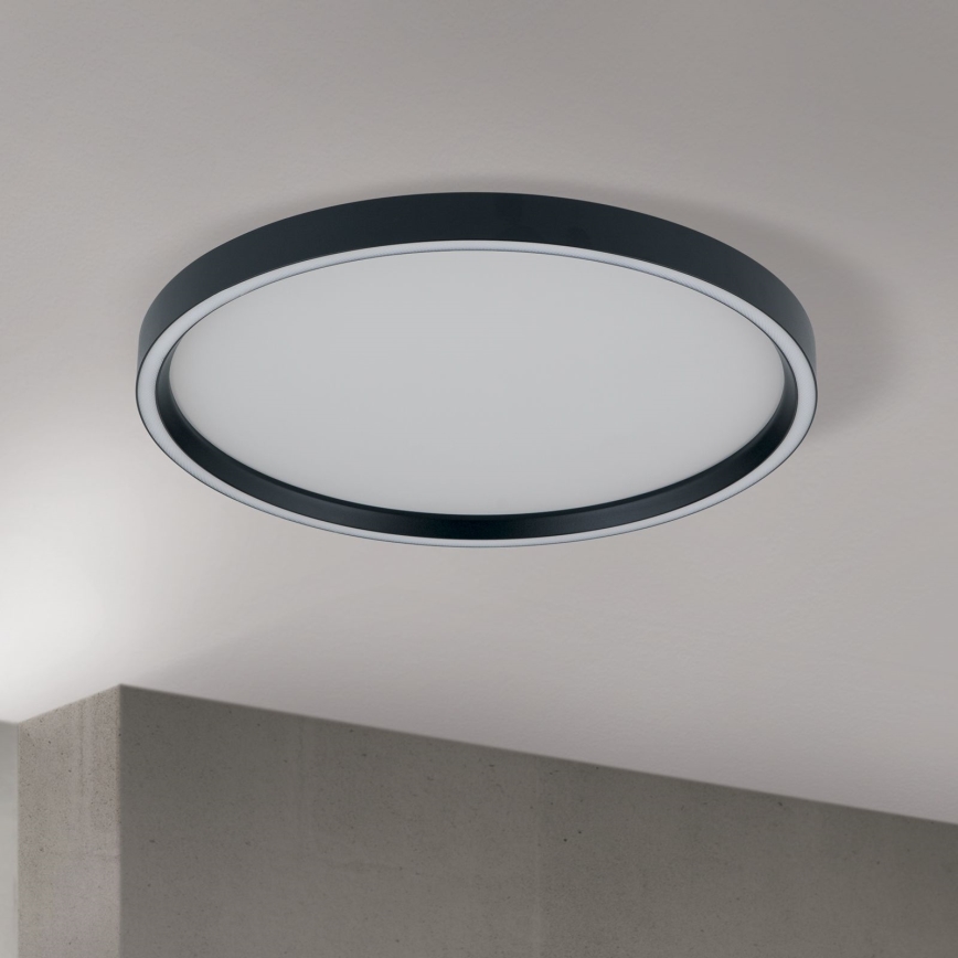 Dimbare LED Plafondlamp MASCA LED/36W/230V 2700/3350/4000K diameter 40 cm zwart