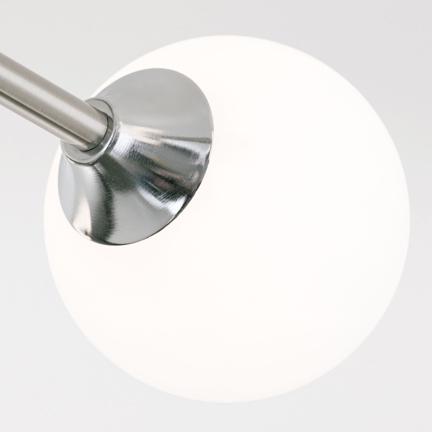 Bevestigde hanglamp SNOWWHITE 6xG9/20W/230V diameter 84 cm mat chroom