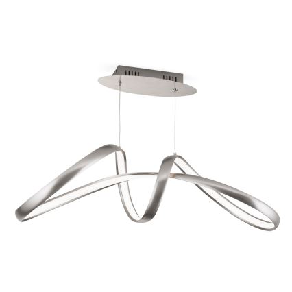 Dimbare LED hanglamp aan een koord CIRCUS LED/36W/230V zilver