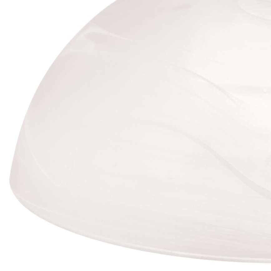 Kroonluchter aan ketting RULA 1xE27/40W/230V Ø 35 cm wit/brons