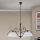Orion - Kroonluchter met ketting RULA 3xE27/40W/230V Ø 70 cm wit/brons