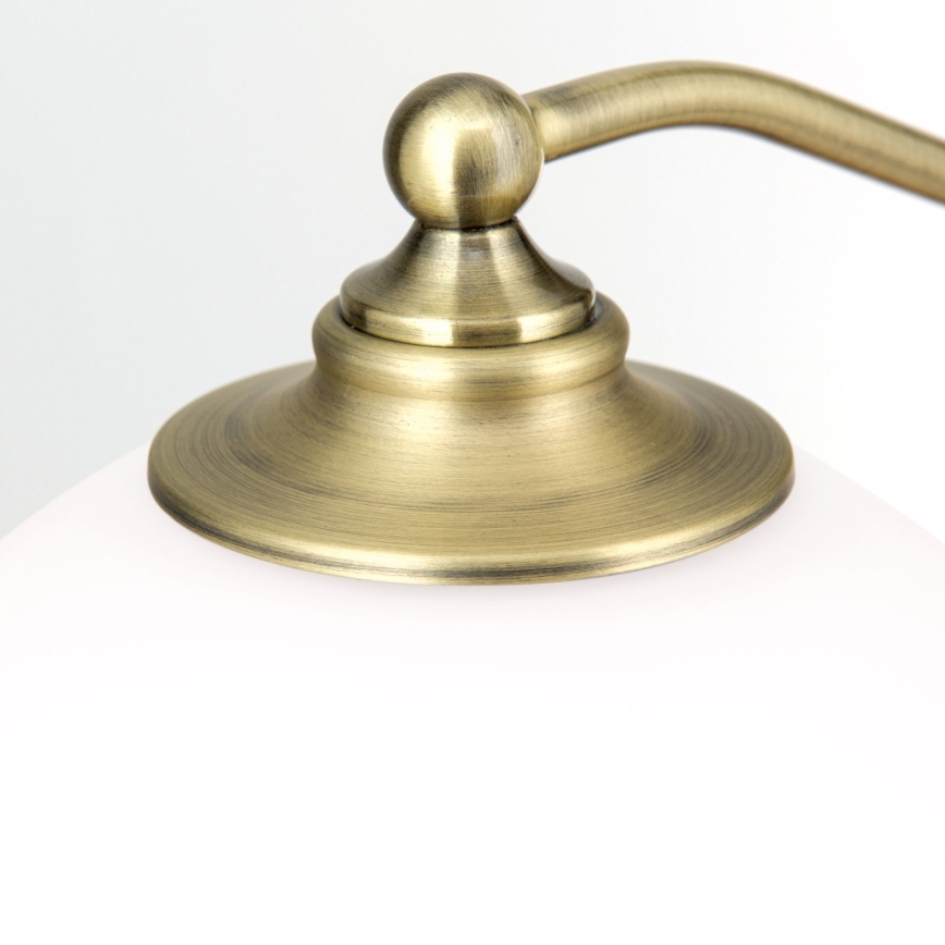 Tafellamp OLD LAMP 1xE27/40W/230V 65 cm wit/messing