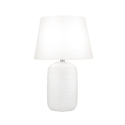 Tafellamp CORAL 1xE27/40W/230V keramiek/wit