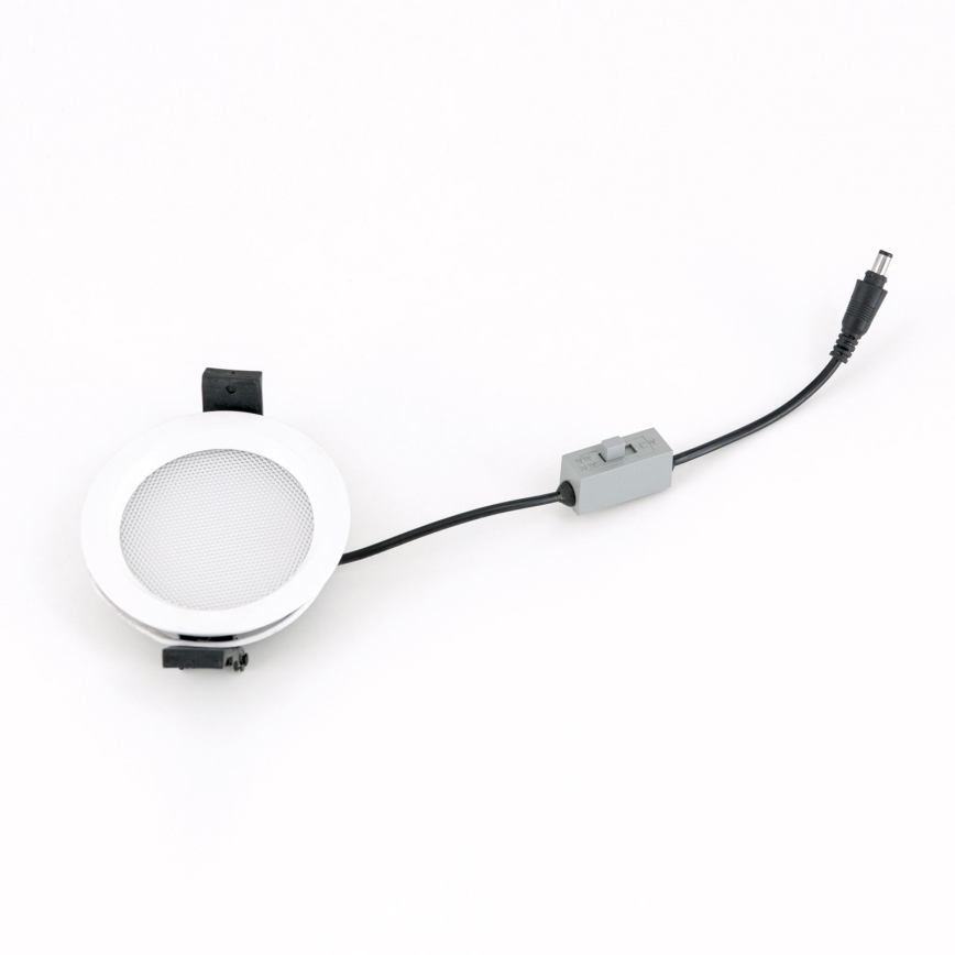 Dimbaar LED inbouwarmatuur voor badkamer OFFICE LED/15W/230V 3000/4000/6000K Ø 14 cm UGR19 IP44 wit
