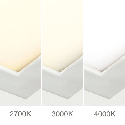 Dimbaar LED-opbouwpaneel DISC LED/40W/230V 2700/3000/4000K 115x30 cm wit