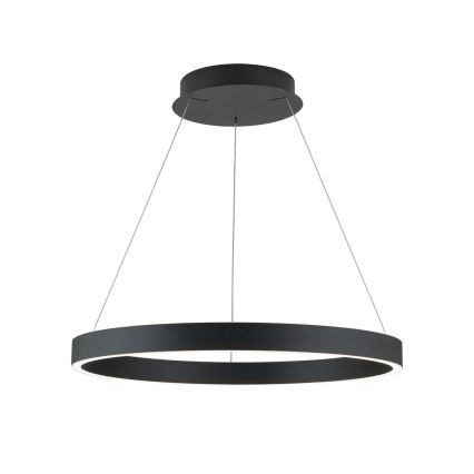 Dimbare pendellamp aan kabel KOLK LED/60W/230V 2700/3000/4000K Ø 60 cm zwart