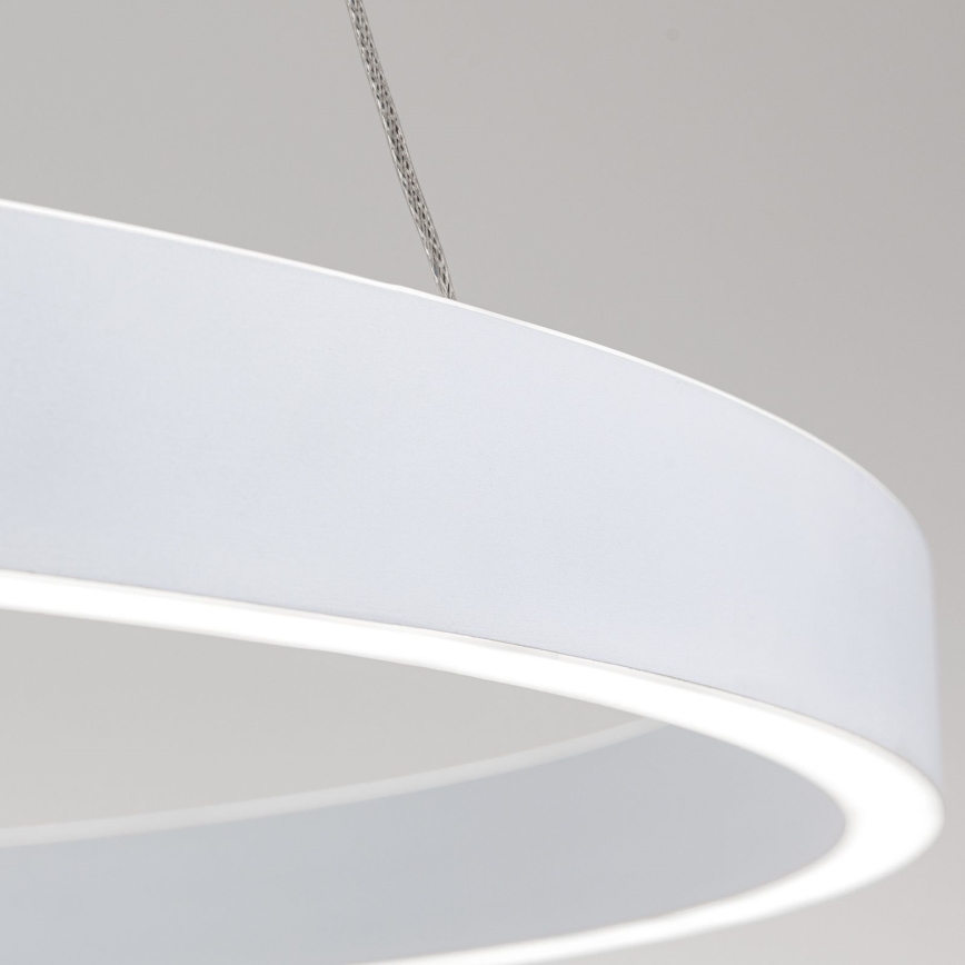 dimbare LED-hanglamp aan een kabel KOLK LED/80W/230V 2700/3000/4000K Ø 80 cm wit