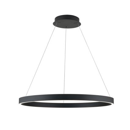 Orion - LED-dimbare hanglamp met kabelophanging KOLK LED/80W/230V 2700/3000/4000K Ø 80 cm zwart