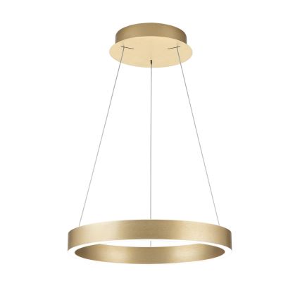 Dimbare LED-pendellamp aan kabel KOLK LED/40W/230V 2700/3000/4000 K Ø 40 cm, goudkleurig