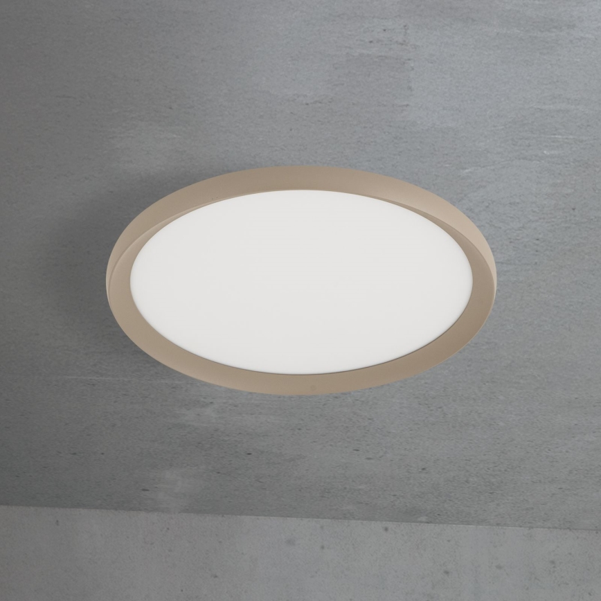 LED plafondlamp KANT LED/30W/230V 2700/3000/4000K Ø 40 cm beige