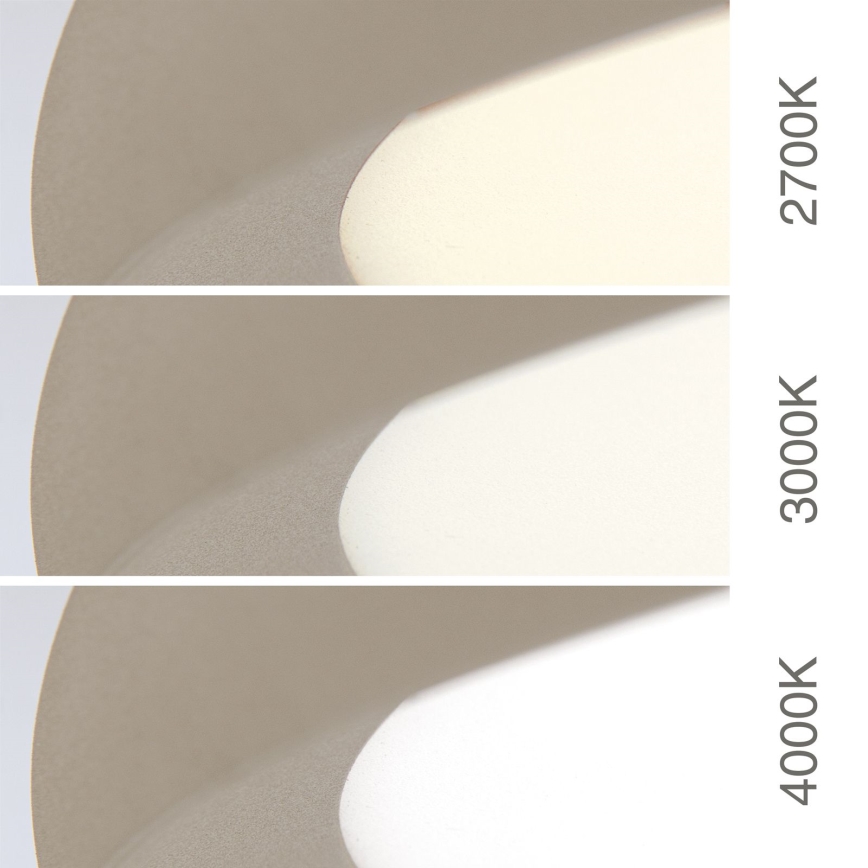 LED plafondlamp KANT LED/50W/230V 2700/3000/4000K Ø 60 cm beige