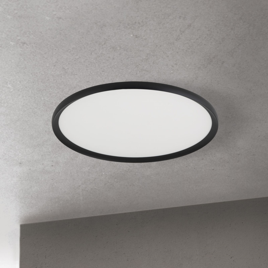 LED plafondlamp KANT LED/50W/230V 2700/3000/4000K Ø 60 cm zwart