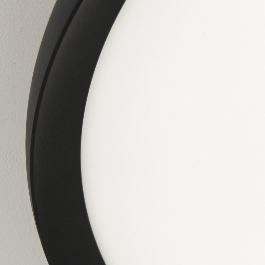 LED plafondlamp KANT LED/66W/230V 2700/3000/4000K Ø 80 cm zwart