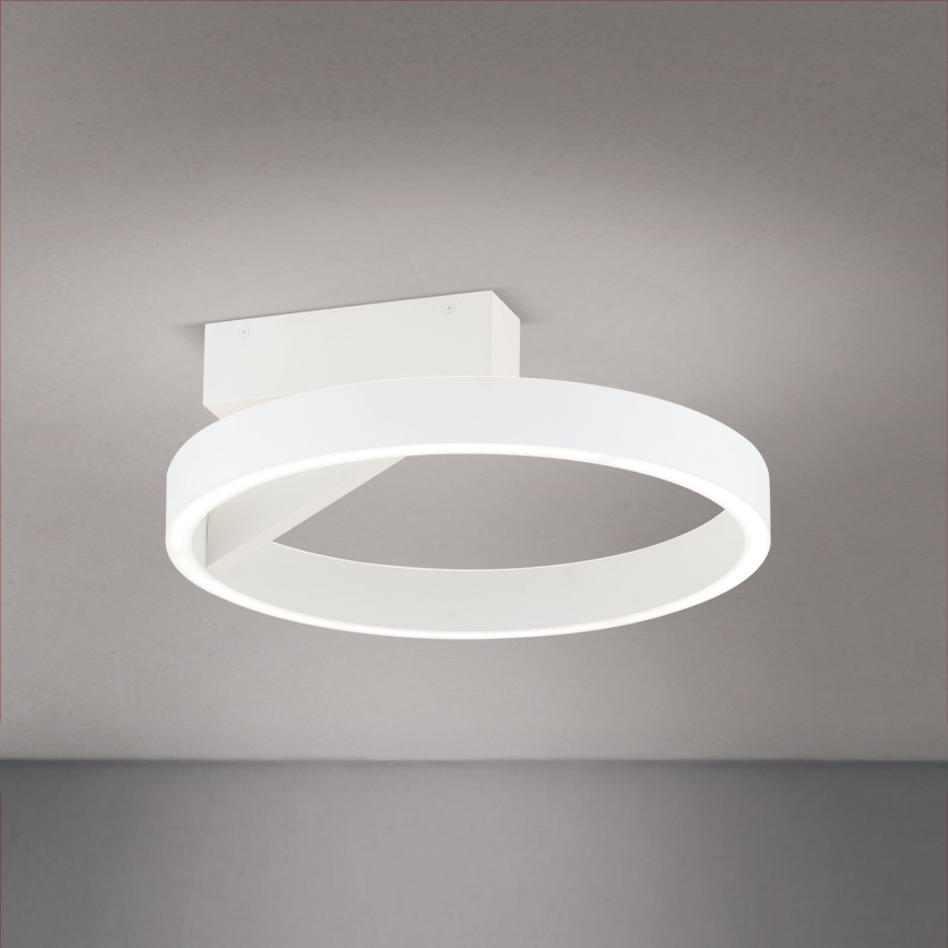 LED plafondlamp KOLK LED/40W/230V 2700/3000/4000K Ø 40 cm wit