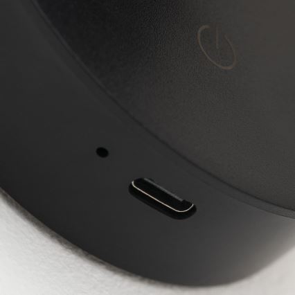 LED dimbare oplaadbare aanraakgevoelige wandspot LUXY LED/1W/5V 2200 mAh 2700/3000/4000K zwart