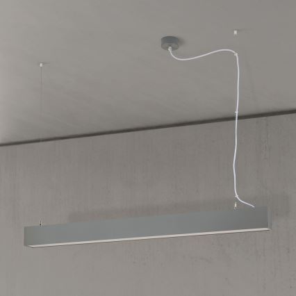 LED plafond-/hanglamp 2-in-1 PALKKI LED/38W/230V 3000/4000/5000K grijs