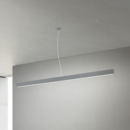 LED plafond-/hanglamp 2-in-1 PALKKI LED/38W/230V 3000/4000/5000K grijs