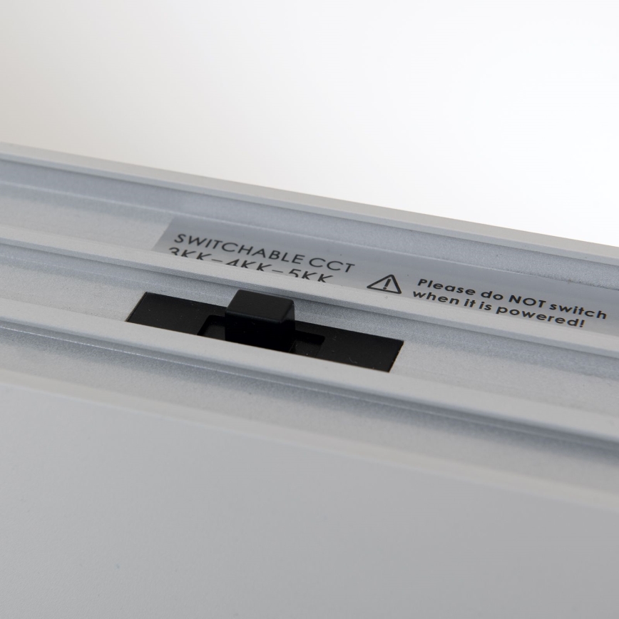 LED plafond-/hanglamp 2-in-1 PALKKI LED/38W/230V 3000/4000/5000K grijs