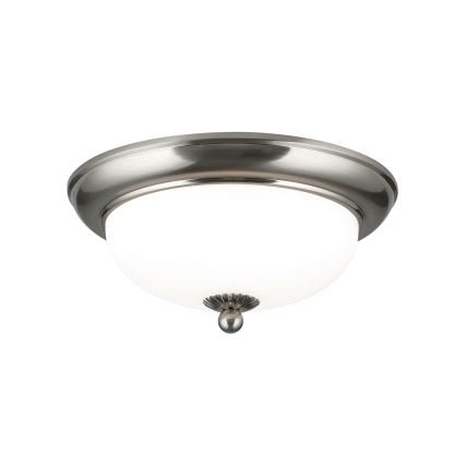 Plafondlamp EMPIRA 2xE14/40W/230V Ø 26,5 cm mat chroom