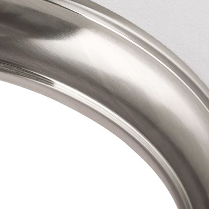 Plafondlamp EMPIRA 2xE27/40W/230V Ø 35,5 cm mat chroom