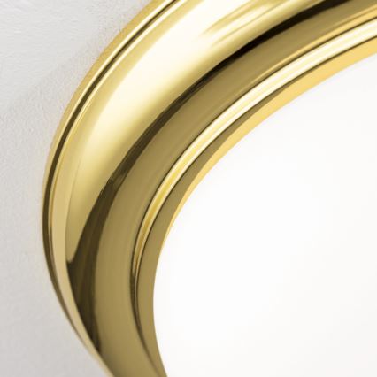 Plafondlamp EMPIRA 3xE27/40W/230V Ø 48 cm goudkleurig