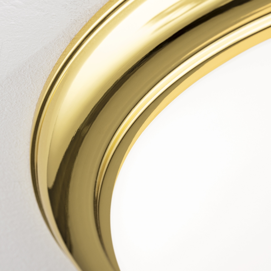 Plafondlamp EMPIRA 3xE27/40W/230V Ø 48 cm goudkleurig