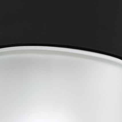 Plafondlamp OSTIA 1xE27/40W/230V Ø 9,8 cm zwart