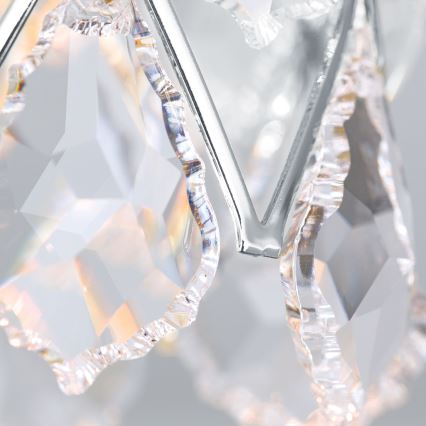 Plafondlamp RITA 1xG9/40W/230V Ø 9 cm glanzend chroom