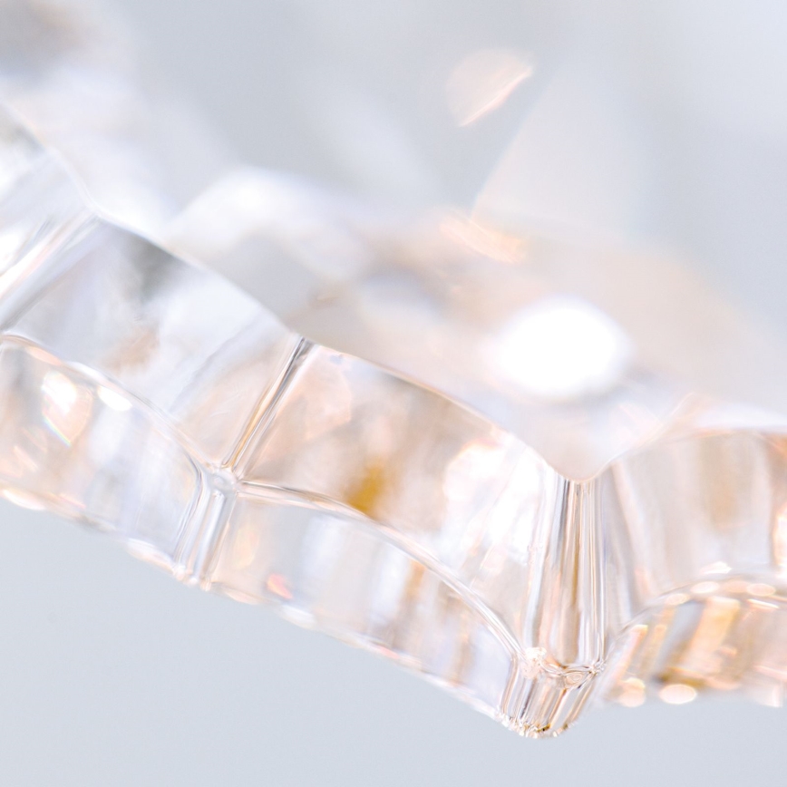 Plafondlamp RITA 1xG9/40W/230V Ø 9 cm glanzend chroom