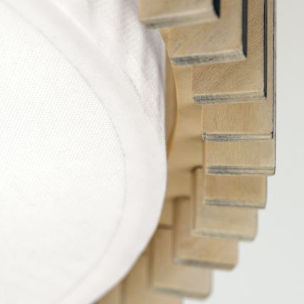 Plafondlamp TARTA 3xE27/40W/230V Ø 40 cm beige