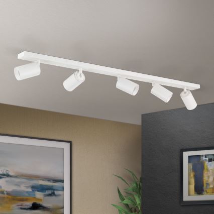 Opbouwspot SEAN 5xGU10/13W/230V wit