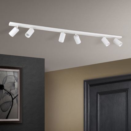 Plafondspot SEAN 6xGU10/13W/230V wit