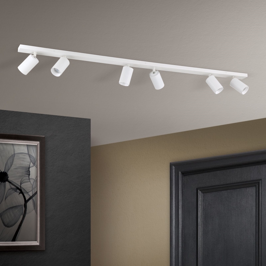 Plafondspot SEAN 6xGU10/13W/230V wit