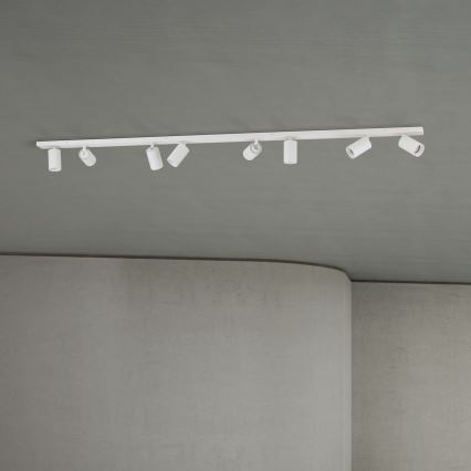 Plafondspot SEAN 8xGU10/13W/230V wit