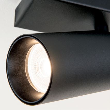 SEAN richtbare spotarmatuur 5x GU10/13W/230V zwart