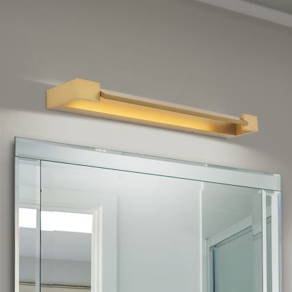LED Badkamer spiegelverlichting MARILYN LED/18W/230V 60 cm IP44 goud