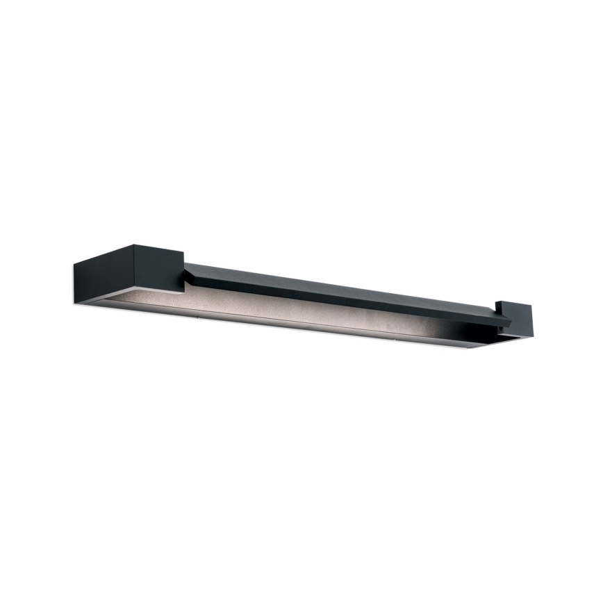 LED Badkamer spiegelverlichting MARILYN LED/18W/230V 60 cm IP44 zwart