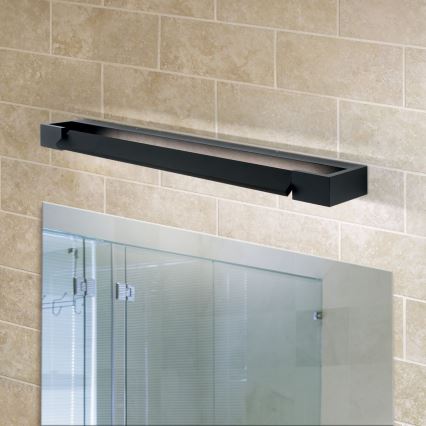 LED Badkamer spiegelverlichting MARILYN LED/18W/230V 60 cm IP44 zwart