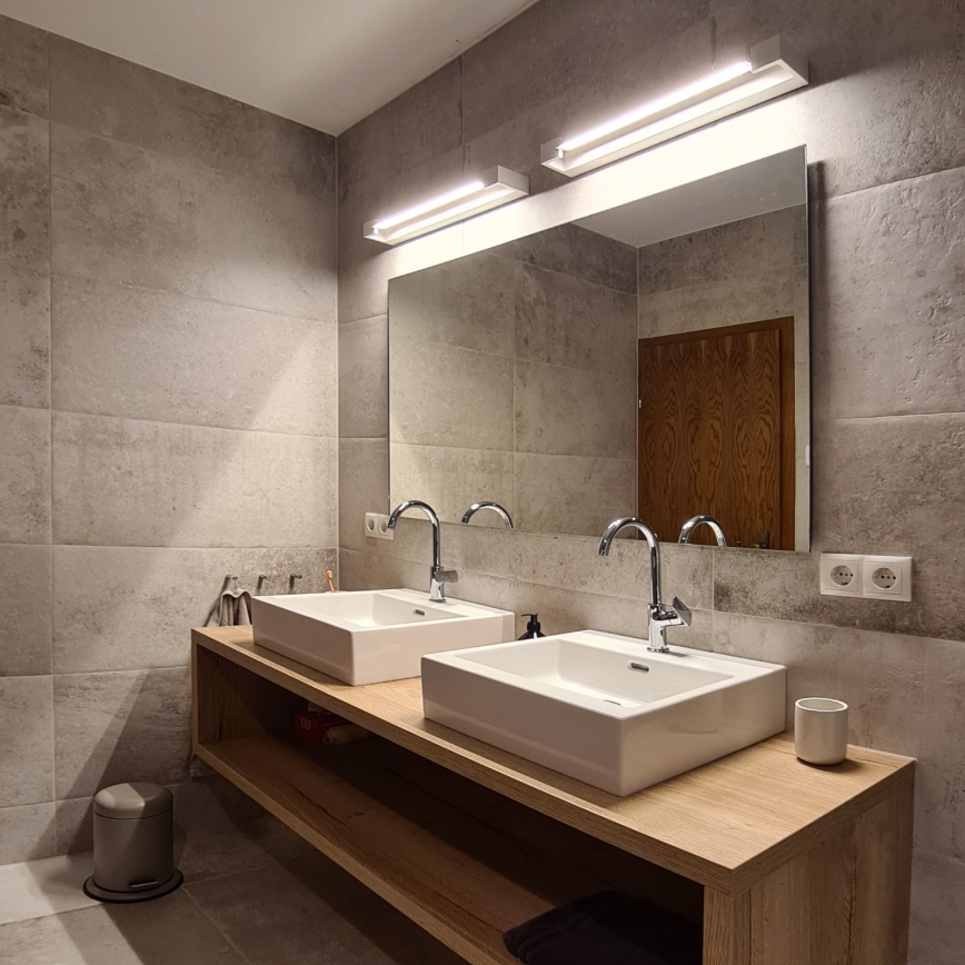 LED Badkamerverlichting voor spiegel MARILYN LED/18W/230V 60 cm IP44 wit