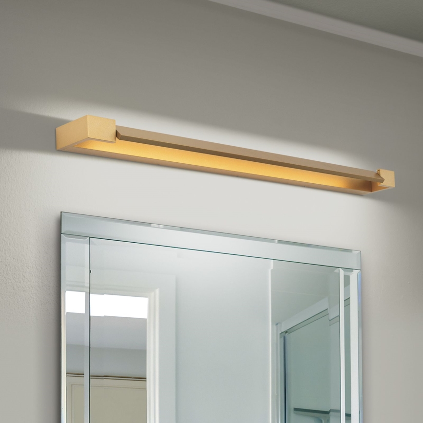LED Badkamer spiegelverlichting MARILYN LED/24W/230V 90 cm IP44 goud