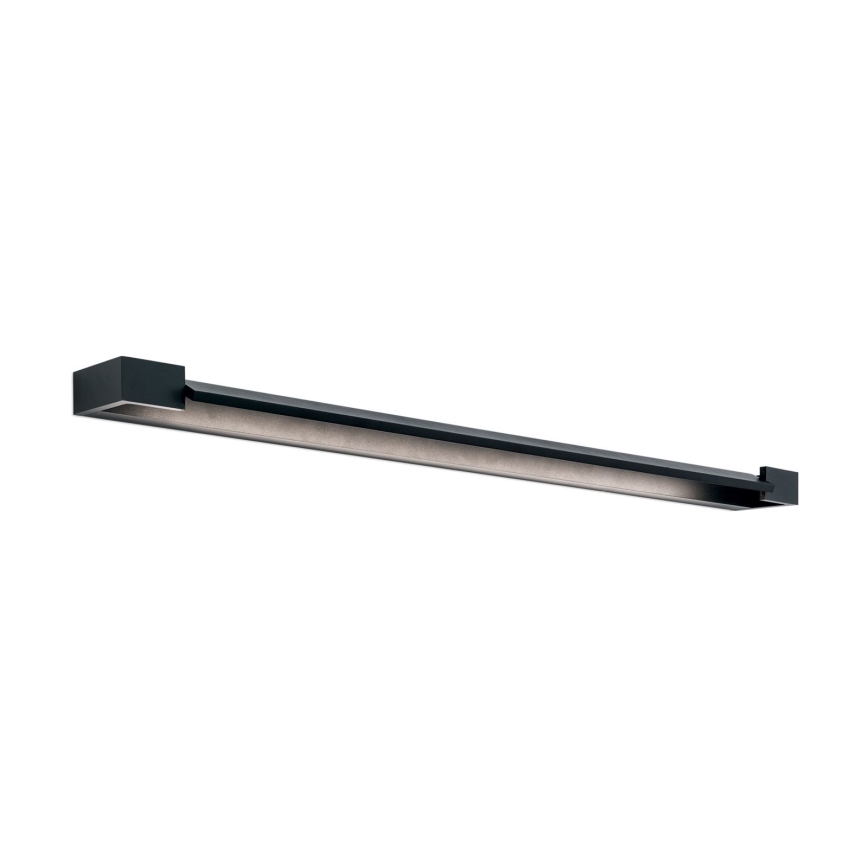 LED Badkamer spiegelverlichting MARILYN LED/24W/230V 90 cm IP44 zwart