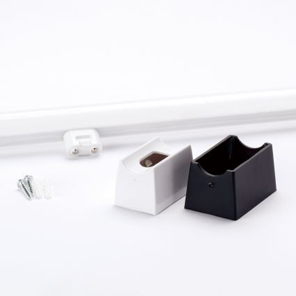 LED wand verlichting VISAGIST 1xS14d/8W/230V zwart